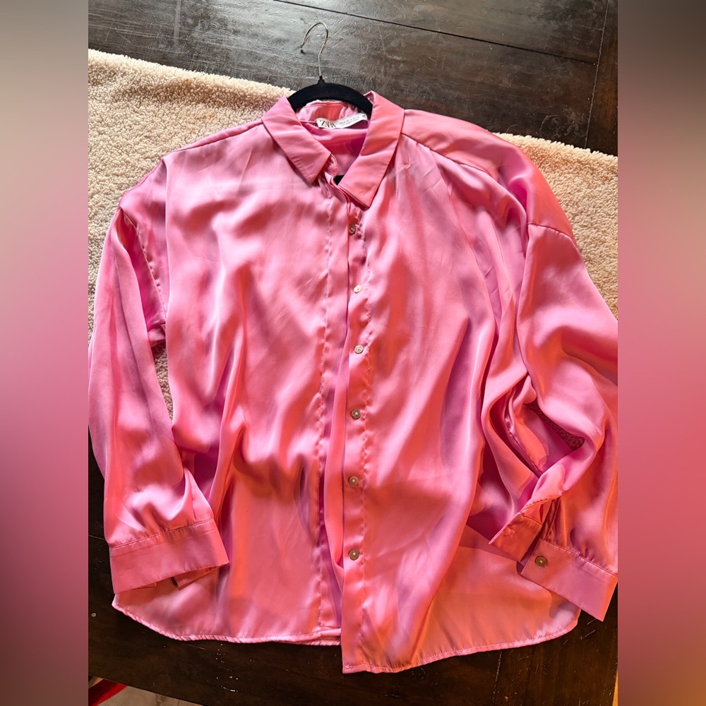 Zara silky blouse